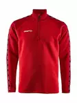 Craft Squad 2.0 Half Zip M, Red/express - Craft Vaatteet - 1912731-430476 - 1