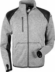Fristads Fleecetakki 7451 PRKN, Harmaa/Musta - Fristads Työtakit - 114032-896 - 1