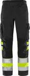 Fristads HV Green housut LK1 2668 GPLU, Hi-Vis Yellow/Black - Fristads Huomiohousut - 134271-196 - 1
