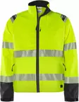 Fristads HV Green stretch takki LK3 4647 GSTP, Hi-Vis Yellow/Black - Fristads Huomiotakit - 134246-196 - 1