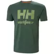 Helly Hansen Logo T-shirt, Spruce - Helly Hansen Työpaidat - 79261-476 - 1