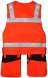 Leijona Riipputaskuliivi HiVis 1.0, Punainen - OUTLET Työvaatteet - 119165-396 - 2