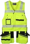 Leijona Riipputaskuliivi HiVis 2.0, Keltainen - OUTLET Työvaatteet - 120642-196 - 1