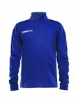PROGRESS Halfzip LS Tee JR, CLUB COBOLT/WHITE - Craft Vaatteet - 1905639-1346 - 1