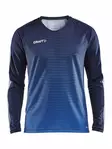 Pro Control Stripe Jersey LS M, Navy/Club Cobolt - Craft Vaatteet - 1906849-390346 - 1