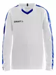 Progress Jersey Contrast LS Jr, White/Club Cobolt - Craft Vaatteet - 1906889-900346 - 1
