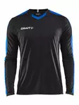 Progress Jersey Contrast LS M, Black/Club Cobolt - Craft Vaatteet - 1906887-9346 - 1