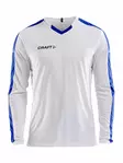 Progress Jersey Contrast LS M, White/Club Cobolt - Craft Vaatteet - 1906887-900346 - 1