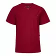 Smila 75901 Ebbe v-tunic GOTS, dark red - Smila Työvaatteet - 75901-66 - 1