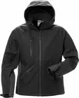 Softshell takki naiset 1416 SHI, Musta/Harmaa - Fristads Työtakit - 124150-996 - 1