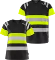 Fristads HV tekninen T-paita LK1 7880 GPST, Neonkeltainen/Musta - Fristads Huomiopaidat - 301752-196 - 1