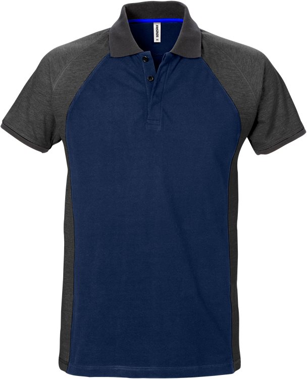 Acode pikeepaita 7650 PIQ, T.Sininen/Harmaa - Fristads Työpaidat - 129229-586 - 1