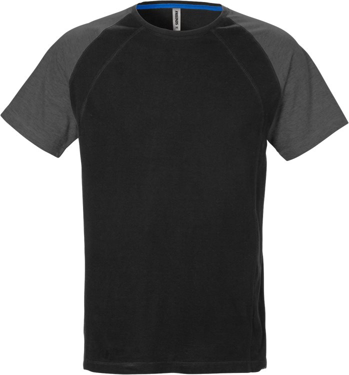 Acode t-paita 7652 BSJ, Musta/Harmaa - Fristads Työpaidat - 129479-996 - 1