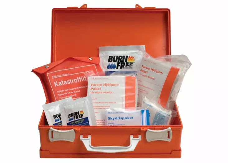 Akla 91166 Ensiapupakkaus Isoille vammoille - Ensiaputuotteet - 91166 - 1