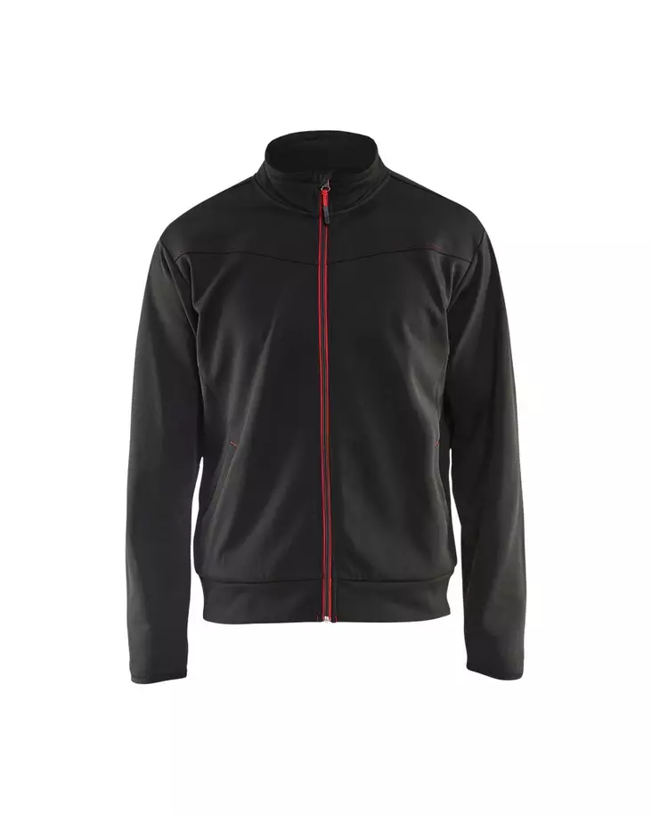 Blåkläder College vetoketjulla Musta/Punainen - Blåkläder Työvaatteet - 336225269956 - 1