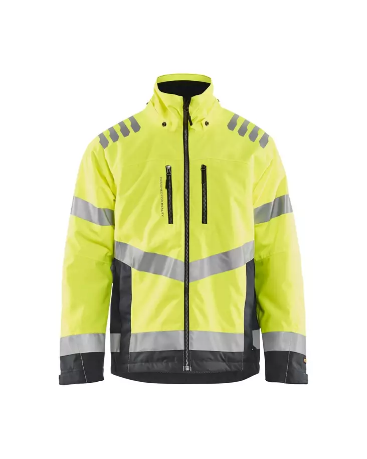 Blåkläder Highvis talvitakki Hivis Yellow/Grey - Blåkläder Huomiotyövaatteet - 478019773396 - 1
