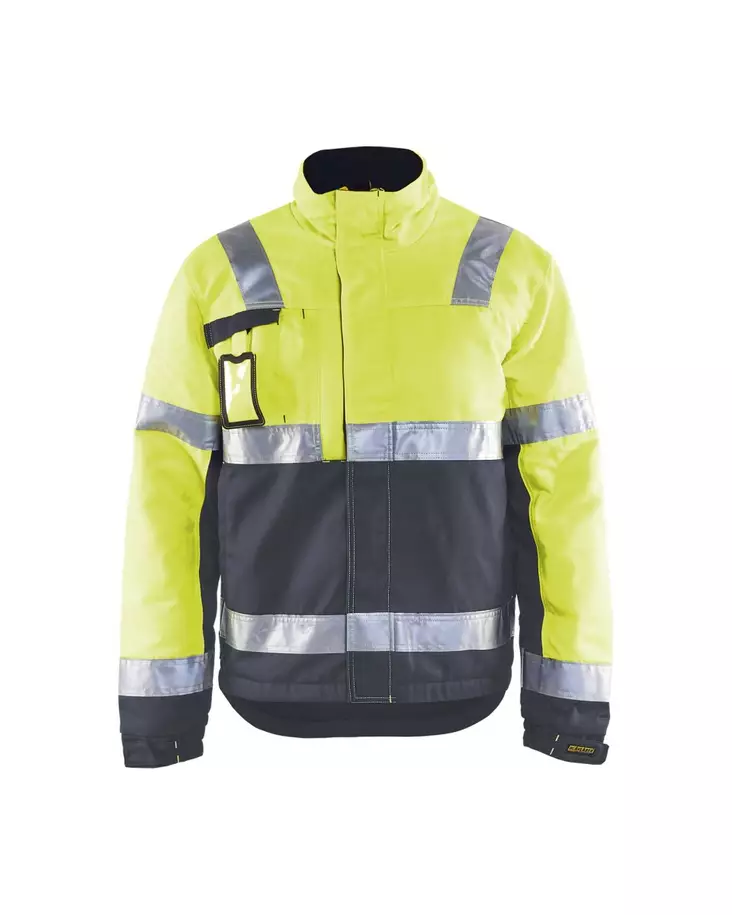 Blåkläder Highvis talvitakki Hivis Yellow/Grey - Blåkläder Huomiotyövaatteet - 486218113396 - 1