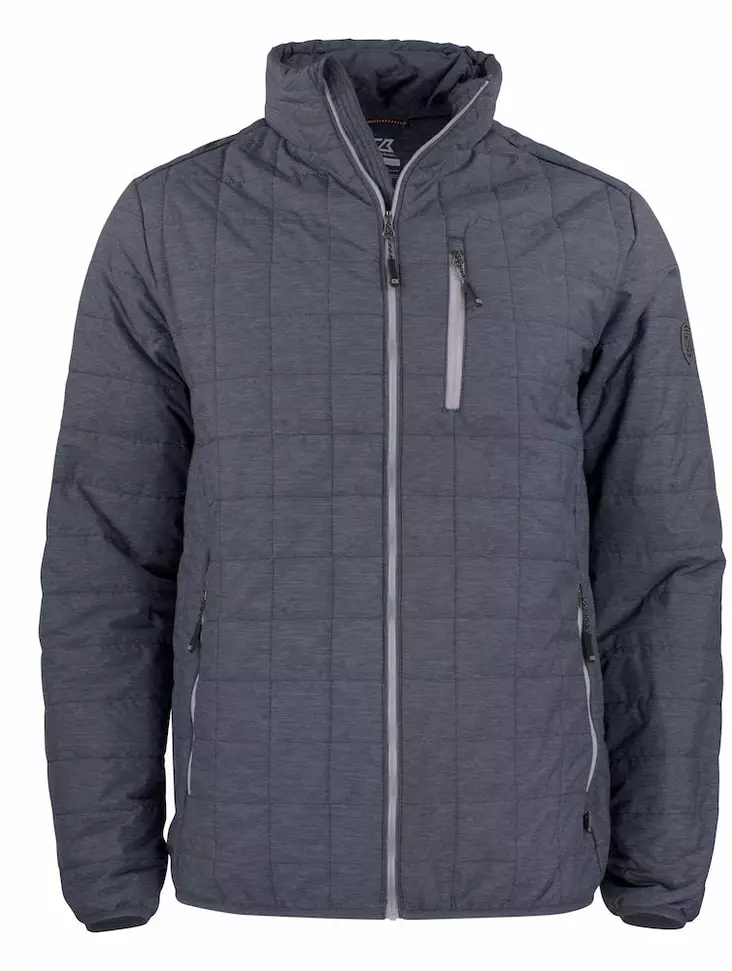 C&B Rainier Jacket Men's, Anthr. navy mel. - Cutter & Buck Vaatteet - 351406-586 - 1