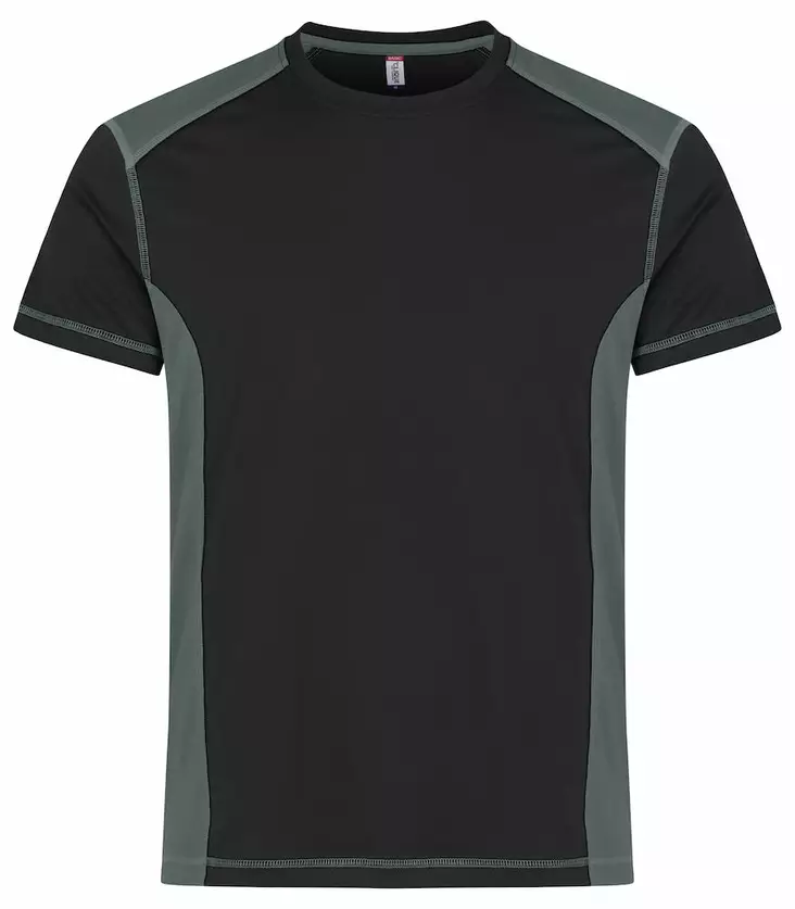 Clique Ambition-T, Musta/Harmaa - Clique Vaatteet - 029376-96 - 1