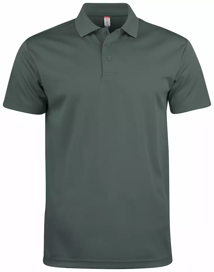Clique Basic Active Polo, harmaa - Clique Vaatteet - 028254-96 - 1