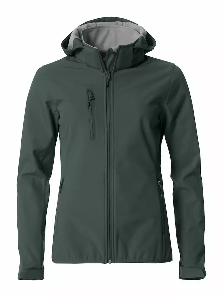 Clique Basic Hoody Softshell Ladies, lyijy - Clique Vaatteet - 020917-96 - 1