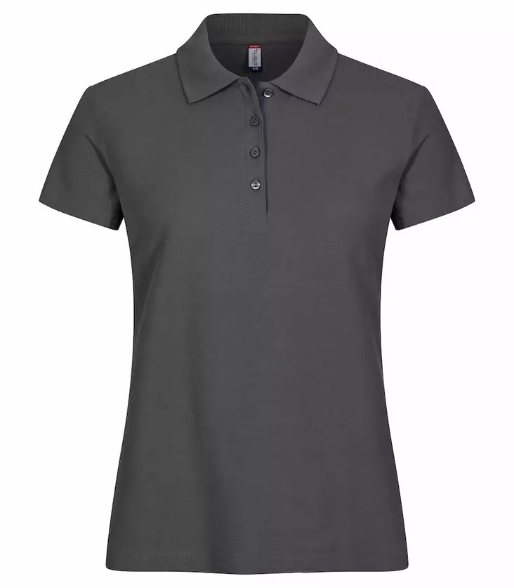 Clique Basic Polo Women, Metallinharmaa - Clique Vaatteet - 028231-956 - 1