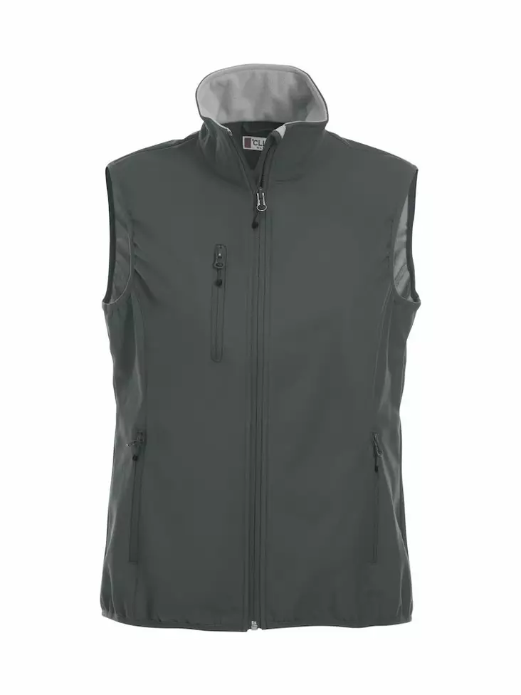 Clique Basic Softshell Vest Ladies, lyijy - Clique Vaatteet - 020916-96 - 1