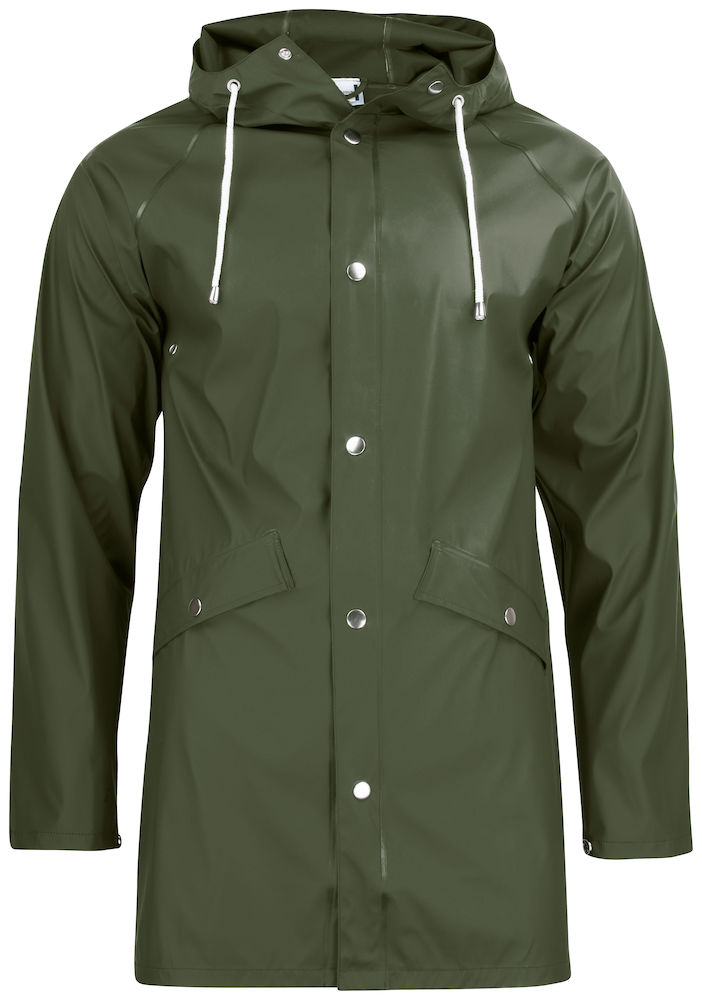 Clique Classic Rain Jacket, vihreä - Clique Vaatteet - 020939-66 - 1