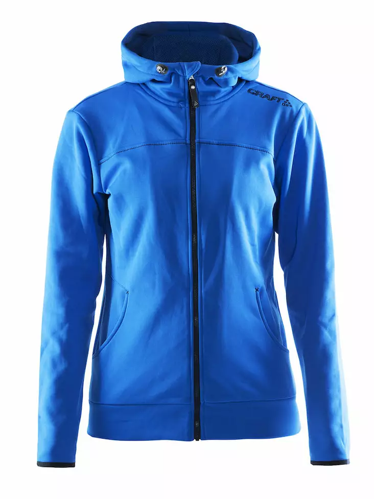 Craft Leisure Full Zip Hood W, Sweden Blue - Craft Vaatteet - 1901693-2336 - 1