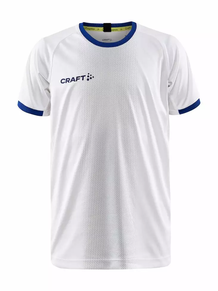 Craft Progress 2.0 Graphic Jersey JR, White/Club Cobolt - Urheiluvaatteet - 1910180-900346 - 1
