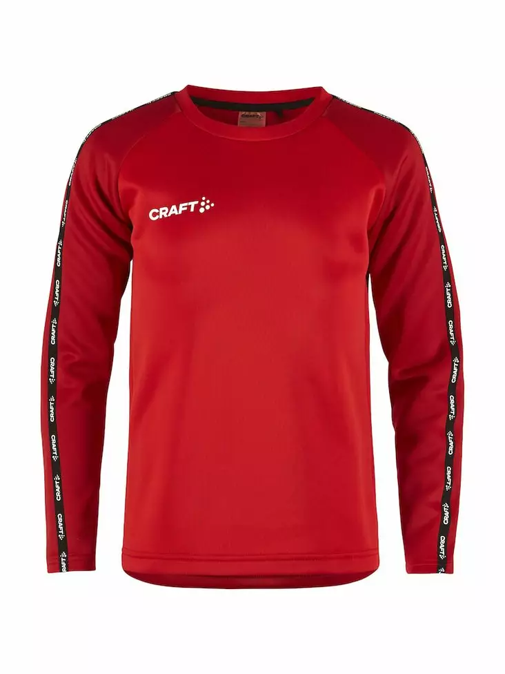 Craft Squad 2.0 Crewneck Jr, Red/express - Craft Vaatteet - 1912736-430476 - 1