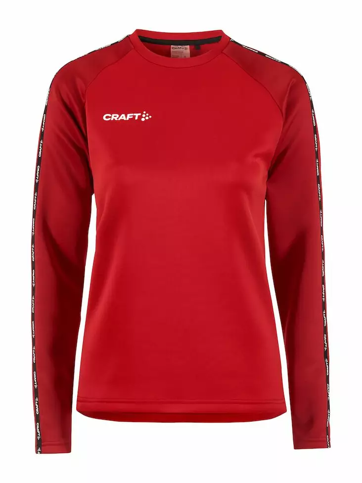 Craft Squad 2.0 Crewneck W, Red/express - Craft Vaatteet - 1912735-430476 - 1