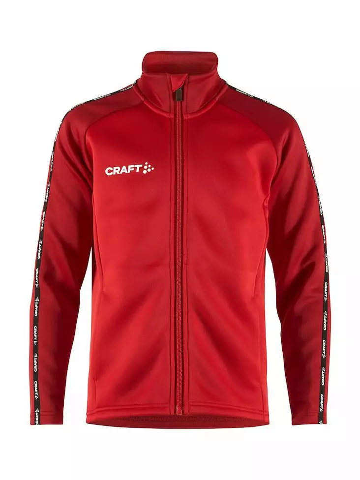 Craft Squad 2.0 Full Zip Jr, Red/express - Craft Vaatteet - 1912730-430476 - 1