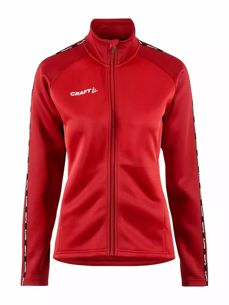 Craft Squad 2.0 Full Zip W, Red/express - Craft Vaatteet - 1912729-430476 - 1