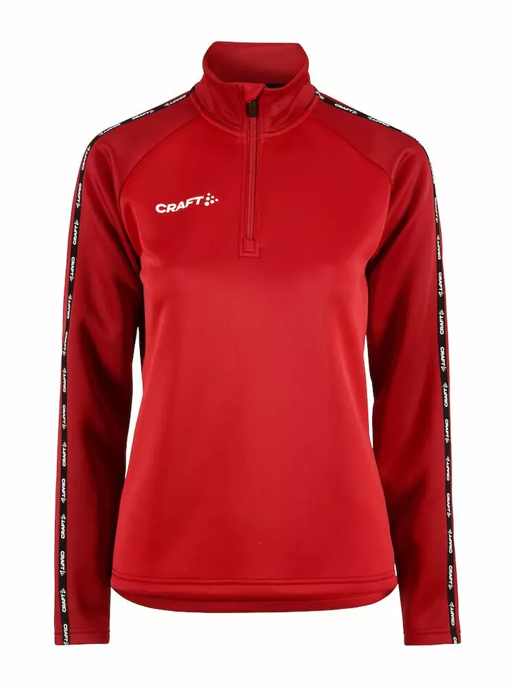 Craft Squad 2.0 Half Zip W, Red/express - Craft Vaatteet - 1912732-430476 - 1