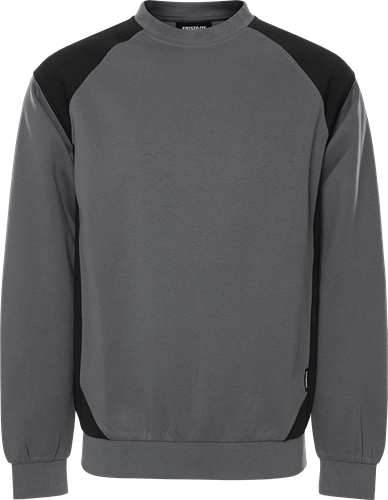 Fristads Collegepaita 7148 GSM, Harmaa/musta - Fristads Työpaidat - 300510-896 - 1