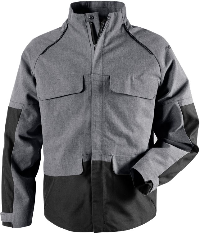 Fristads Green rakentajan takki 4538 GRN, Harmaa/Musta - Fristads Työtakit - 130513-896 - 1