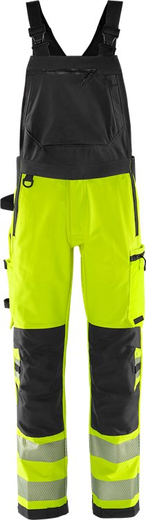 Fristads HV Green stretch avosuoja LK2 1031 GSTP, Hi-Vis Yellow/Black - Fristads Huomioavosuojat - 134190-196 - 1
