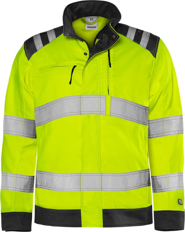 Fristads HV Green takki LK3 4067 GPLU, Hi-Vis Yellow/Black - Fristads Huomiotakit - 131976-196 - 1