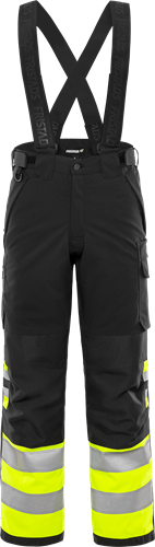 Fristads HV talvihousut LK1 2681 GLPS, Neonkeltainen/Musta - Fristads Huomiohousut - 301262-196 - 1