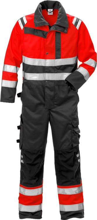 Fristads HV umpisuoja LK3, 8026 PLU, Punainen/Musta - Fristads Huomioumpisuojat - 124376-396 - 1