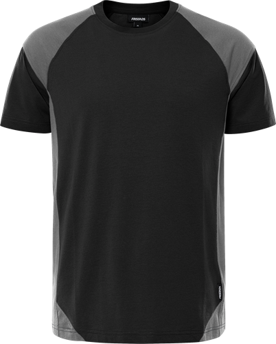 Fristads Heavy t-paita 7046 GTM, Musta/harmaa - Fristads Työpaidat - 300505-996 - 1