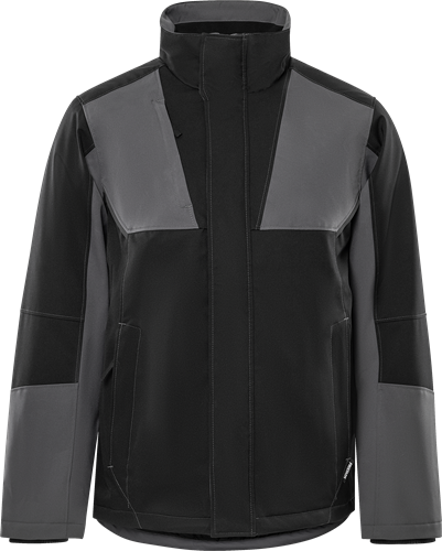 Fristads Softshell stretch talvitakki 4931 GSW, Harmaa/musta - Fristads Työtakit - 301217-896 - 1