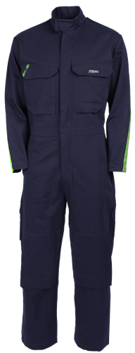 Leijona Haalari hitsaus, Tummansininen/Neonkeltainen - Kaikki Palosuojatut työvaatemerkit - 132748-556 - 1