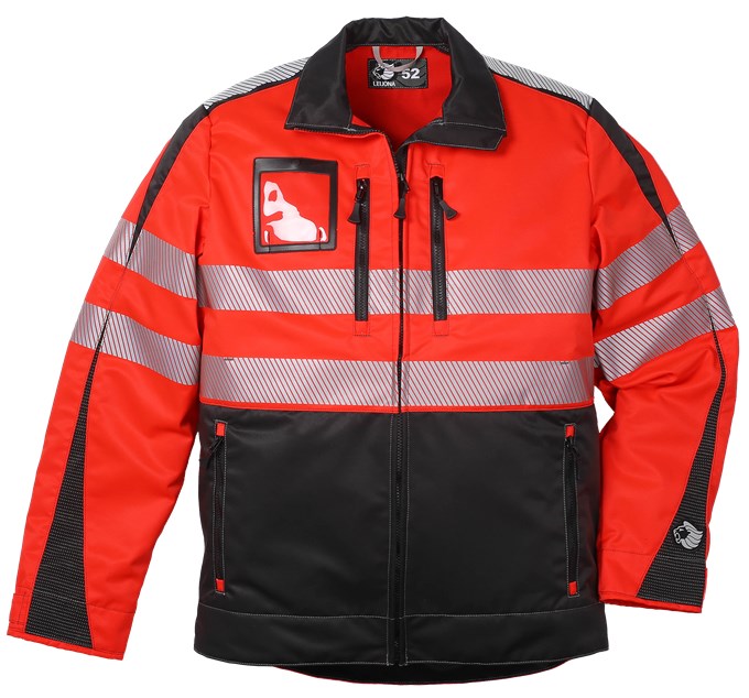 Leijona Takki HiVis 2.0, Punainen/Musta - OUTLET Työvaatteet - 120609-396 - 1
