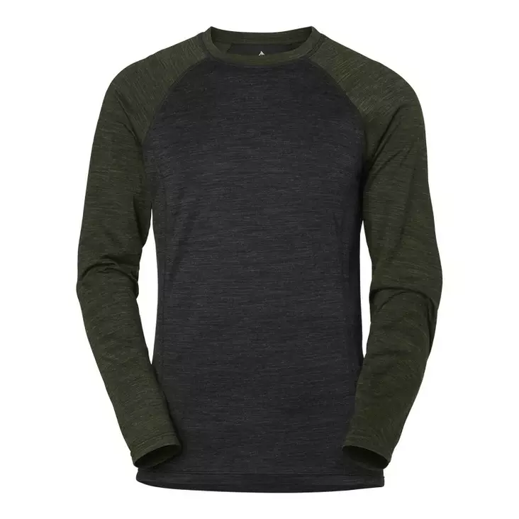 Matterhorn Haley Wool Sweater, Black/green - Matterhorn Vaatteet - 1001619-906 - 1