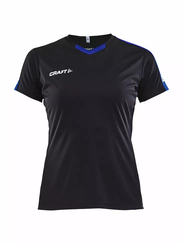PROGRESS Jersey Contrast WMN, BLACK/CLUB COBOLT - Craft Vaatteet - 1905567-9346 - 1