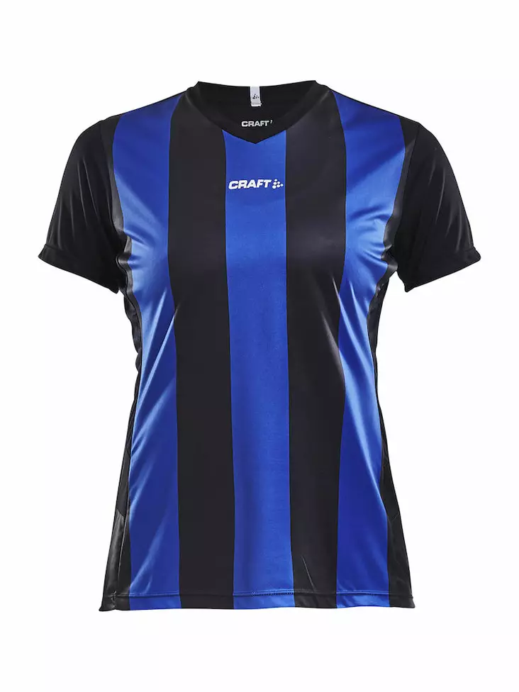 PROGRESS Jersey Stripe WMN, BLACK/CLUB COBOLT - Craft Vaatteet - 1905568-9346 - 1