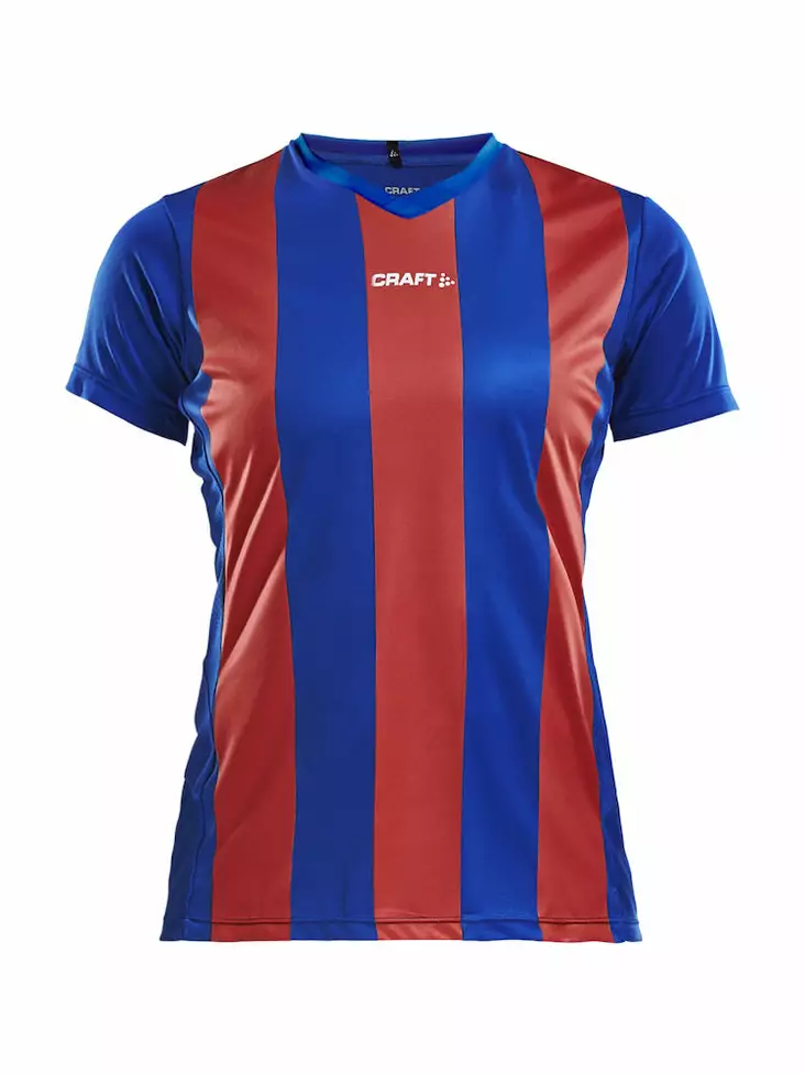 PROGRESS Jersey Stripe WMN, Club Cobolt/Bright Red - Craft Vaatteet - 1905568-3346 - 1