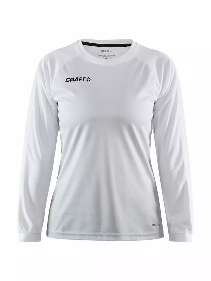 Pro Control Fade Jersey LS W, White/Silver - Craft Vaatteet - 1906853-900926 - 1
